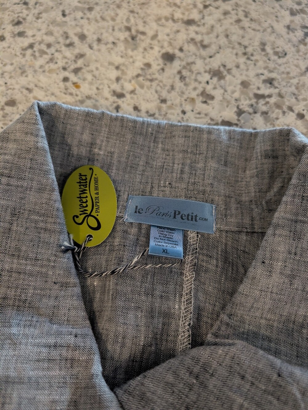 Le Paris Petit Pure Linen Swing Jacket - Picture 4 of 5